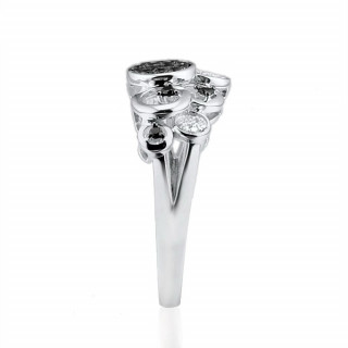 Ring aus Silber - Spinell