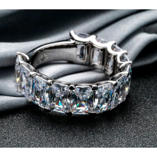 Zirkonia Ring aus Silber