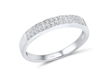 Zirkonia Ring Silber