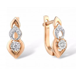 Diamanten Ohrringe aus Gold