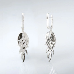 Ohrringe aus Silber - Angel