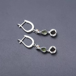 Silber Ohrringe mit Edelsteinen / kaufen Online / Schweiz