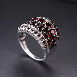Granat Ring Silber 925 online kaufen - Smuck-Sale.ch