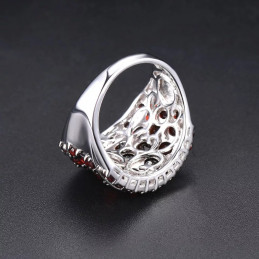 Granat Ring Silber 925 online kaufen - Smuck-Sale.ch