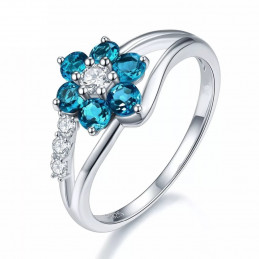 Turmalin Indigolith - Ring