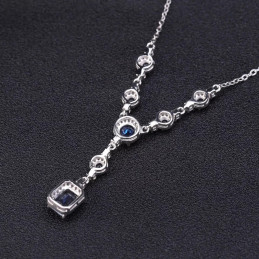 Halskette - Collier Silber Quarz online kaufen - Schmuck-Sale.ch