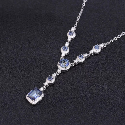 Halskette - Collier Silber Quarz online kaufen - Schmuck-Sale.ch