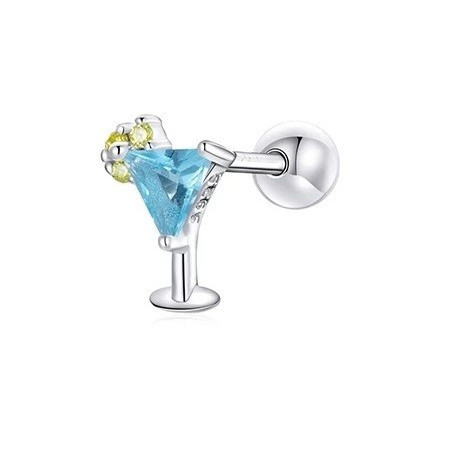 Ohrstecker Silber - Cocktail