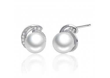 Ohrstecker mit Perlen