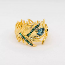 Grössenverstellbarer Ring aus Silber vergoldet kaufen - Smuck-Sale.ch