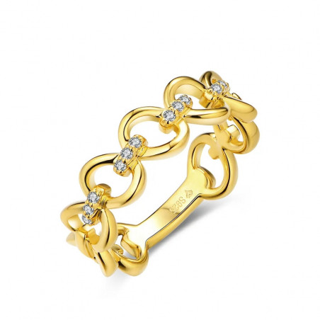 Vergoldete Ringe Silber 925 jetzt einfach online bestellen - Schmuck-Sale.ch