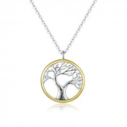 Silberkette mit Lebensbaum...