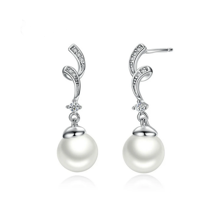 Ohrringe Silber 925 mit Perle