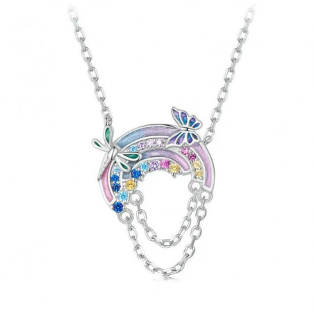 Halskette aus Silber - Muscheln und Seesterne - Smuck-Sale.ch