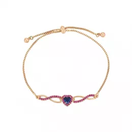 Verstellbares vergoldetes Armband