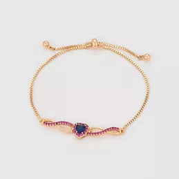Verstellbares vergoldetes Armband