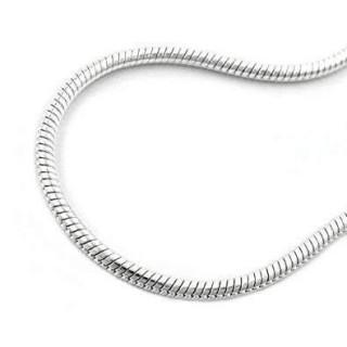 Schlangenkette - Halskette aus 925 Silber - Schmuck-Sale.ch