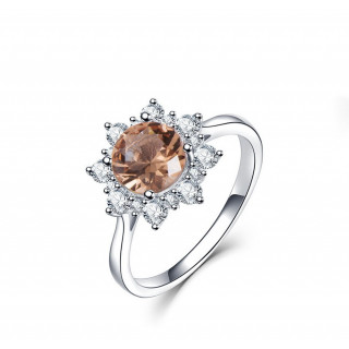 Silberring - Diaspor - Sultanit