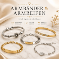 Armbänder & Armreifen online kaufen | Silber, Gold & Edelstahl