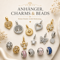 Anhänger, Charms & Beads online kaufen | Silber, Gold & Edelstahl